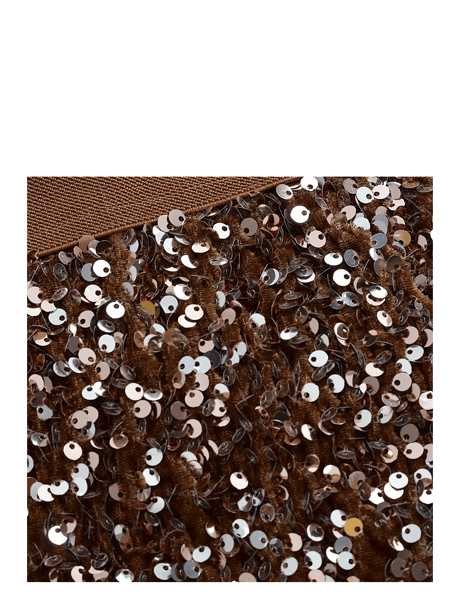Minymo - Skirt w. Sequins - jupes courtes - woodrose - 3