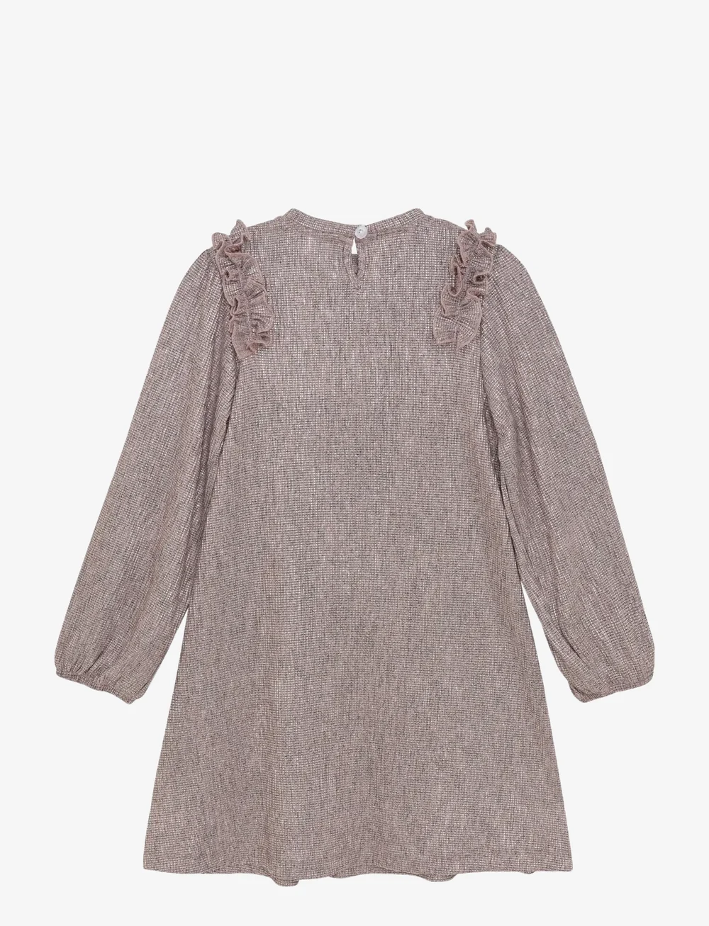 Minymo - Dress LS - langærmede hverdagskjoler - woodrose - 1