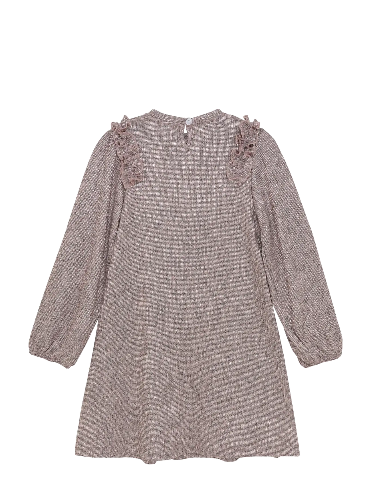 Minymo - Dress LS - casual jurken met lange mouwen - woodrose - 1