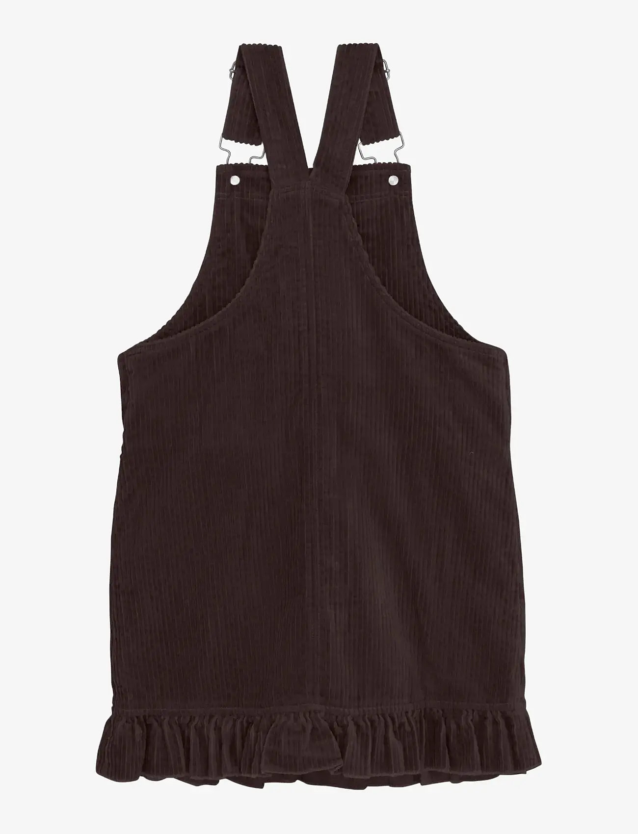 Minymo - Spencer Cord - sleeveless casual dresses - chocolate chip - 1