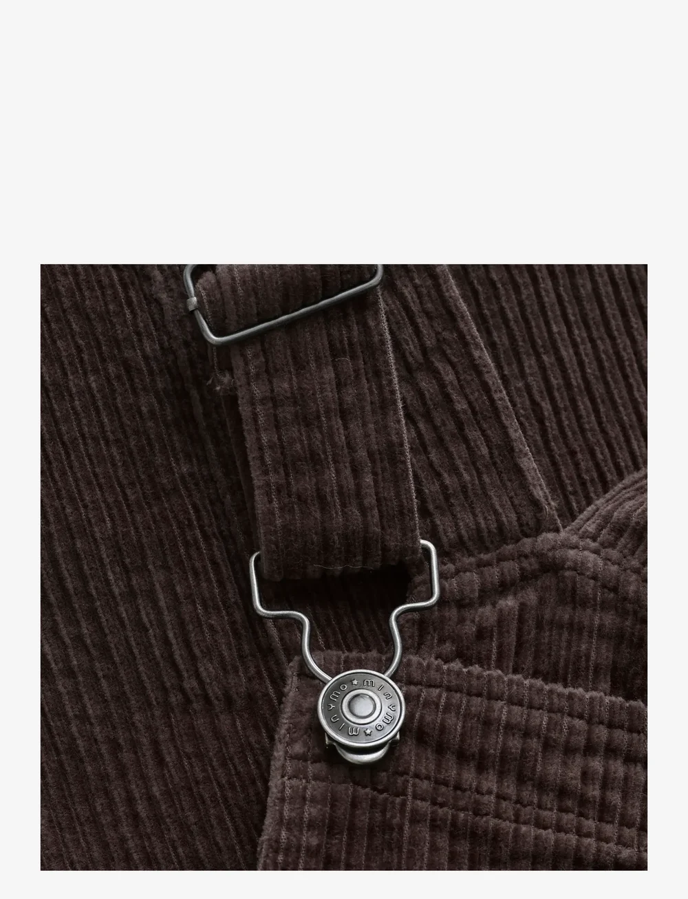 Minymo - Spencer Cord - Ärmellose freizeitkleider - chocolate chip - 2
