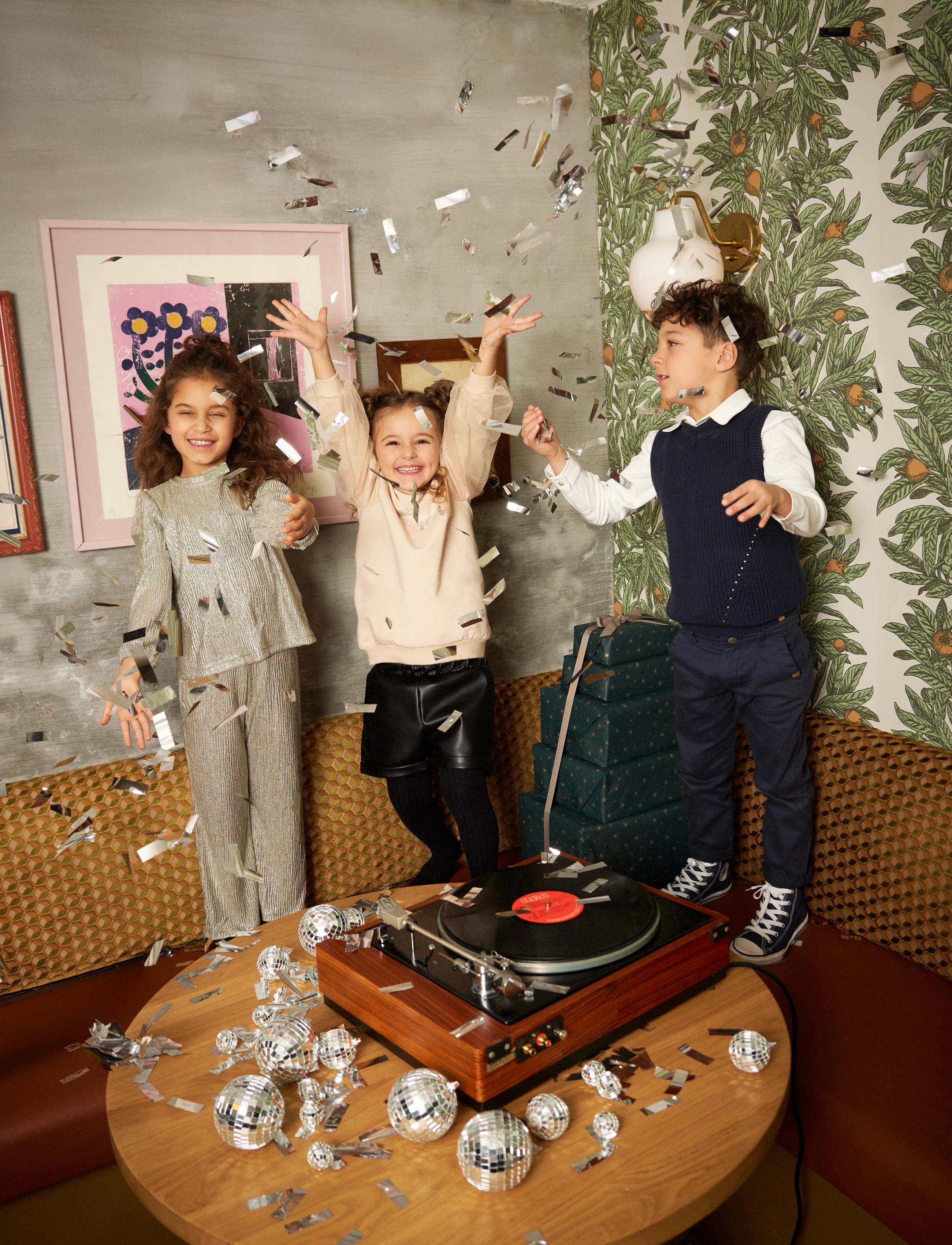 Minymo Pants, 110, Unterteile, Grau - Trousers, Kinder