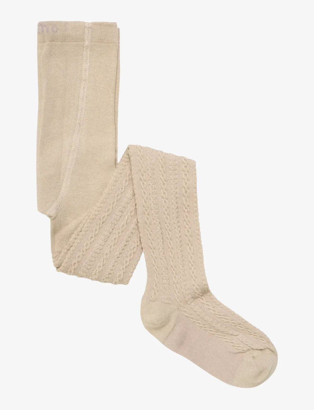 Minymo - 2-Pack Stockings w. Pattern - strumpfhosen - woodrose - 1