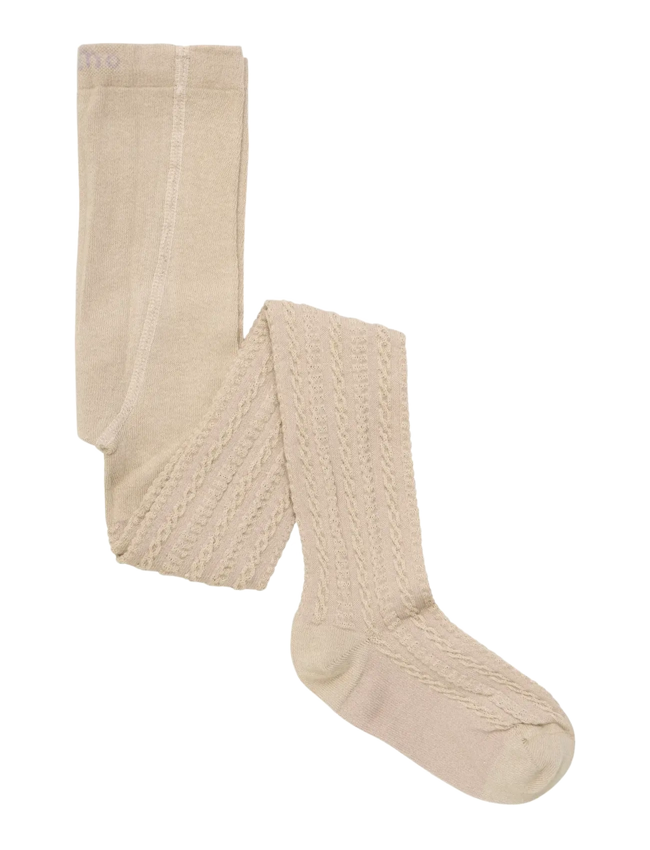Minymo - 2-Pack Stockings w. Pattern - laveste priser - woodrose - 1