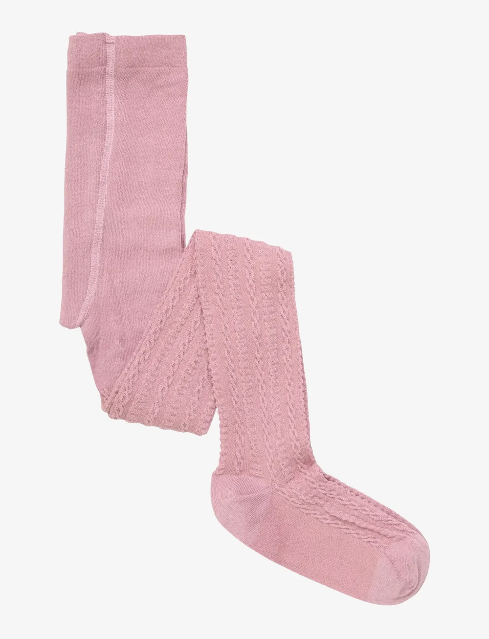 Minymo - 2-Pack Stockings w. Pattern - strumpfhosen - woodrose - 2