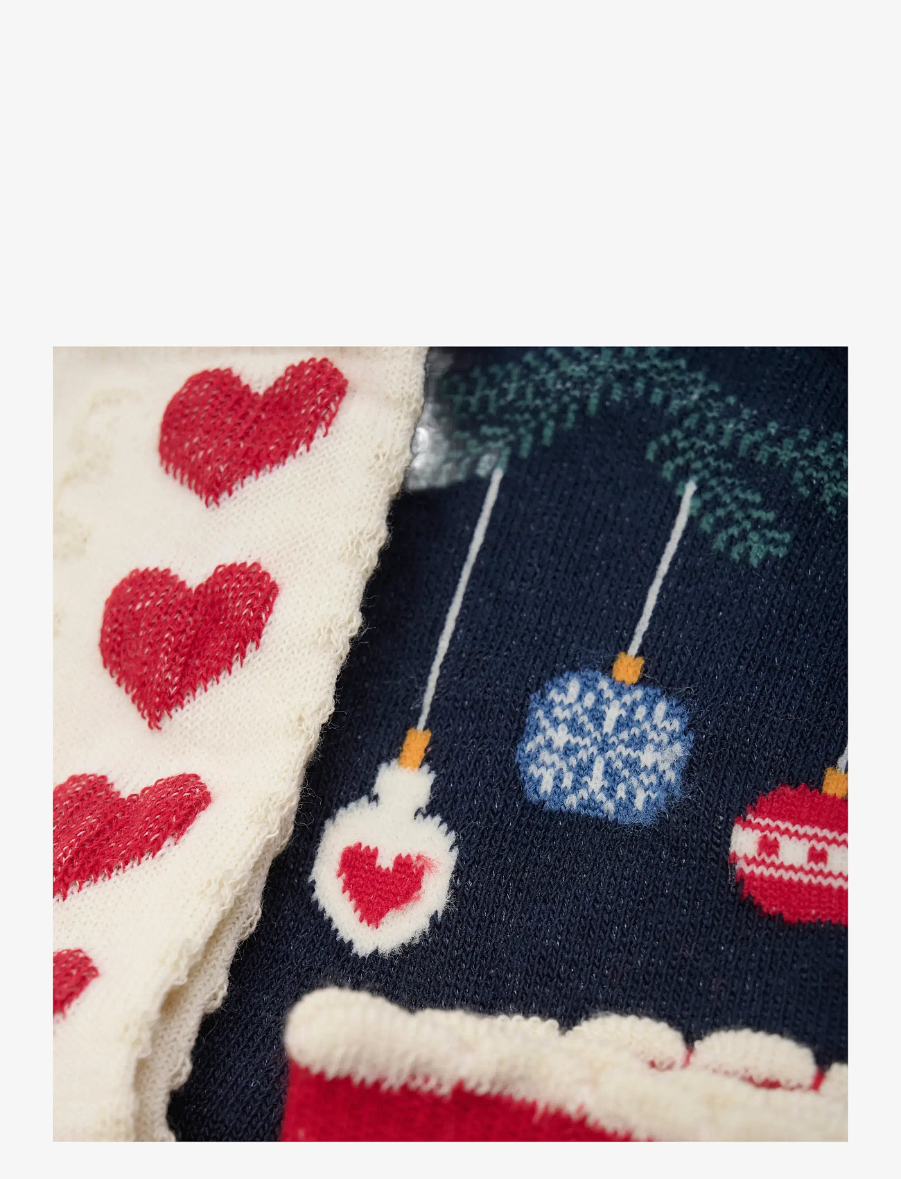 Minymo - 3-Pack Socks - rio red - 4