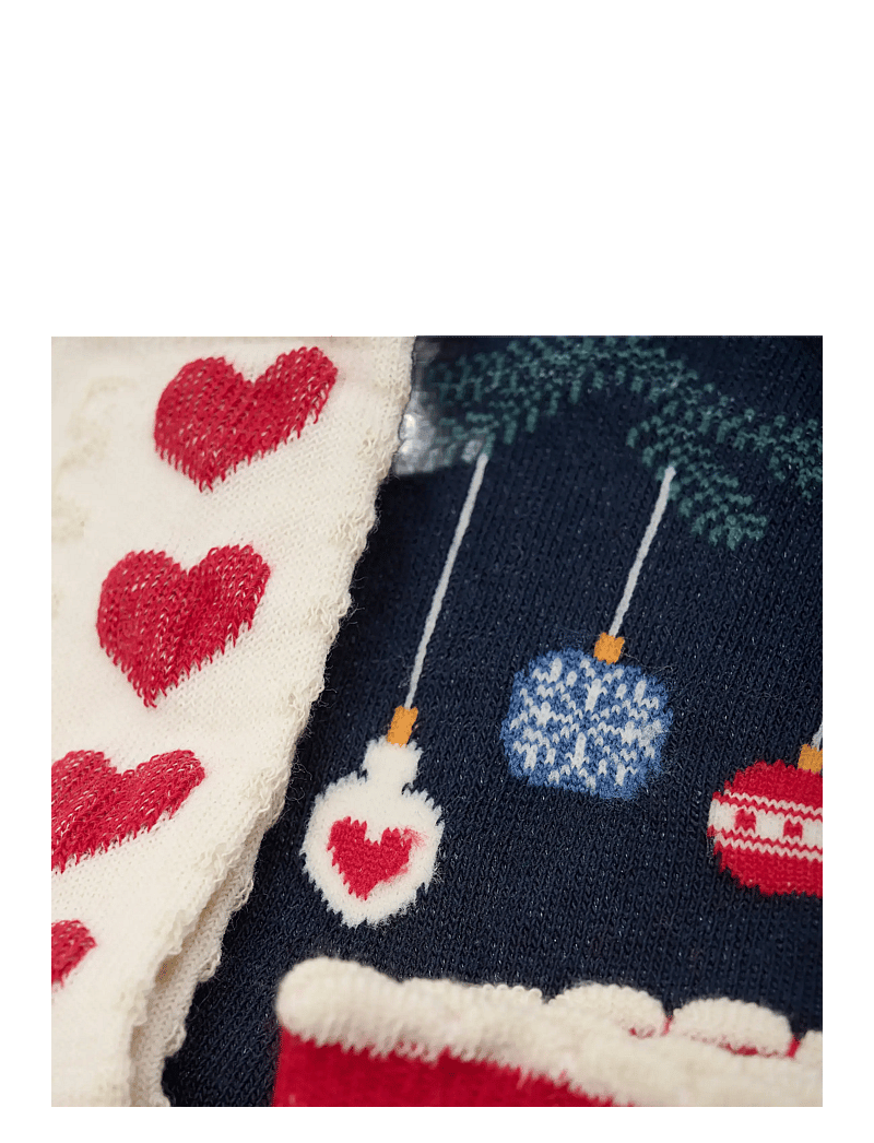 Minymo - 3-Pack Socks - rio red - 4