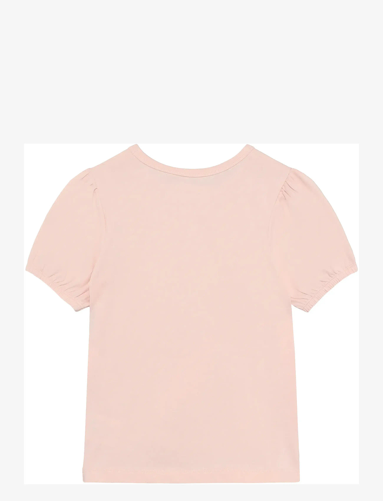 Minymo - T-Shirt SS - kortærmede t-shirts - peach whip - 1