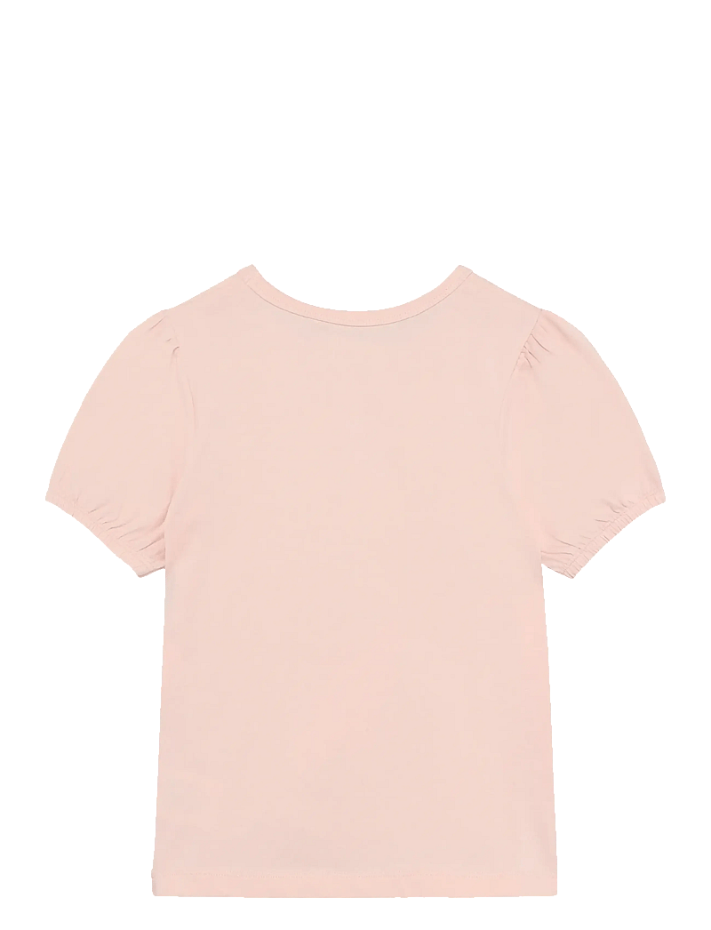 Minymo - T-Shirt SS - kortærmede t-shirts - peach whip - 1