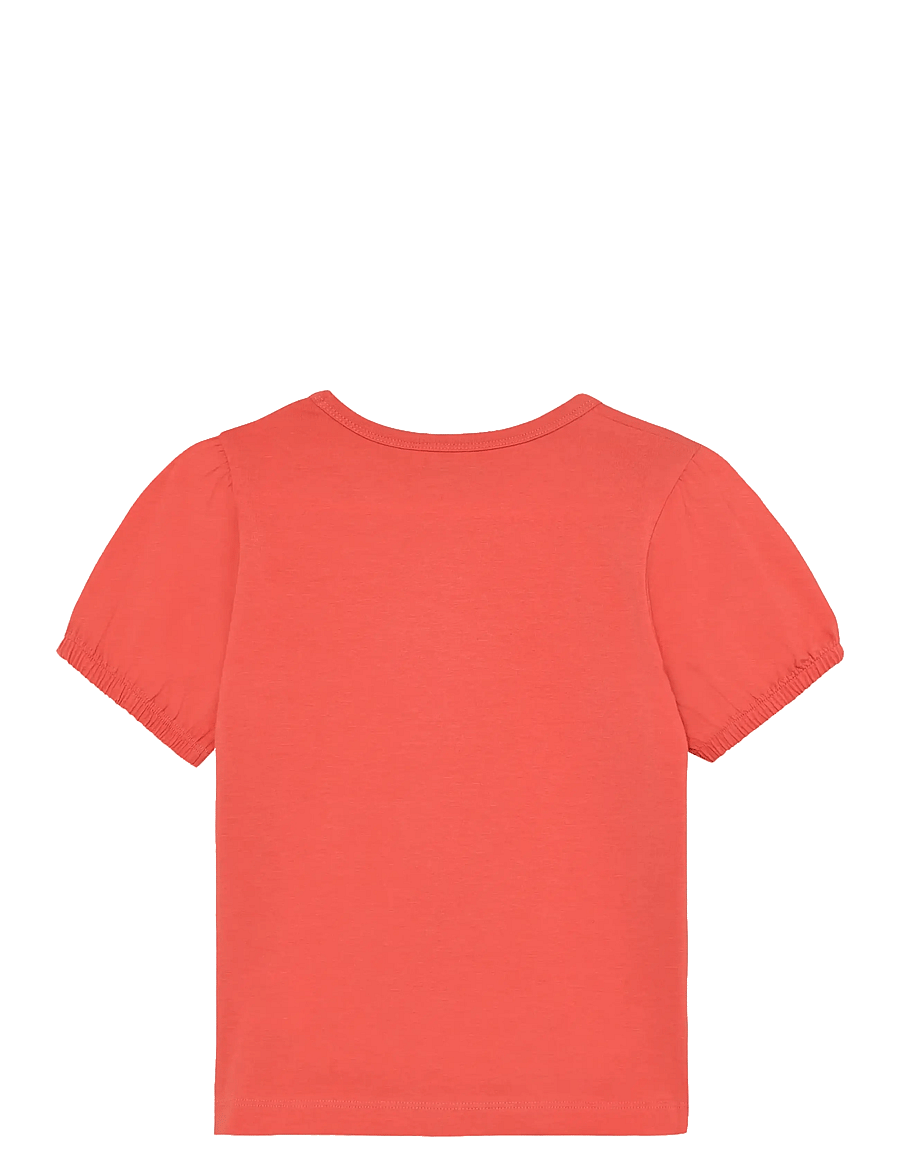 Minymo - T-Shirt SS - kurzärmelige - spiced coral - 1