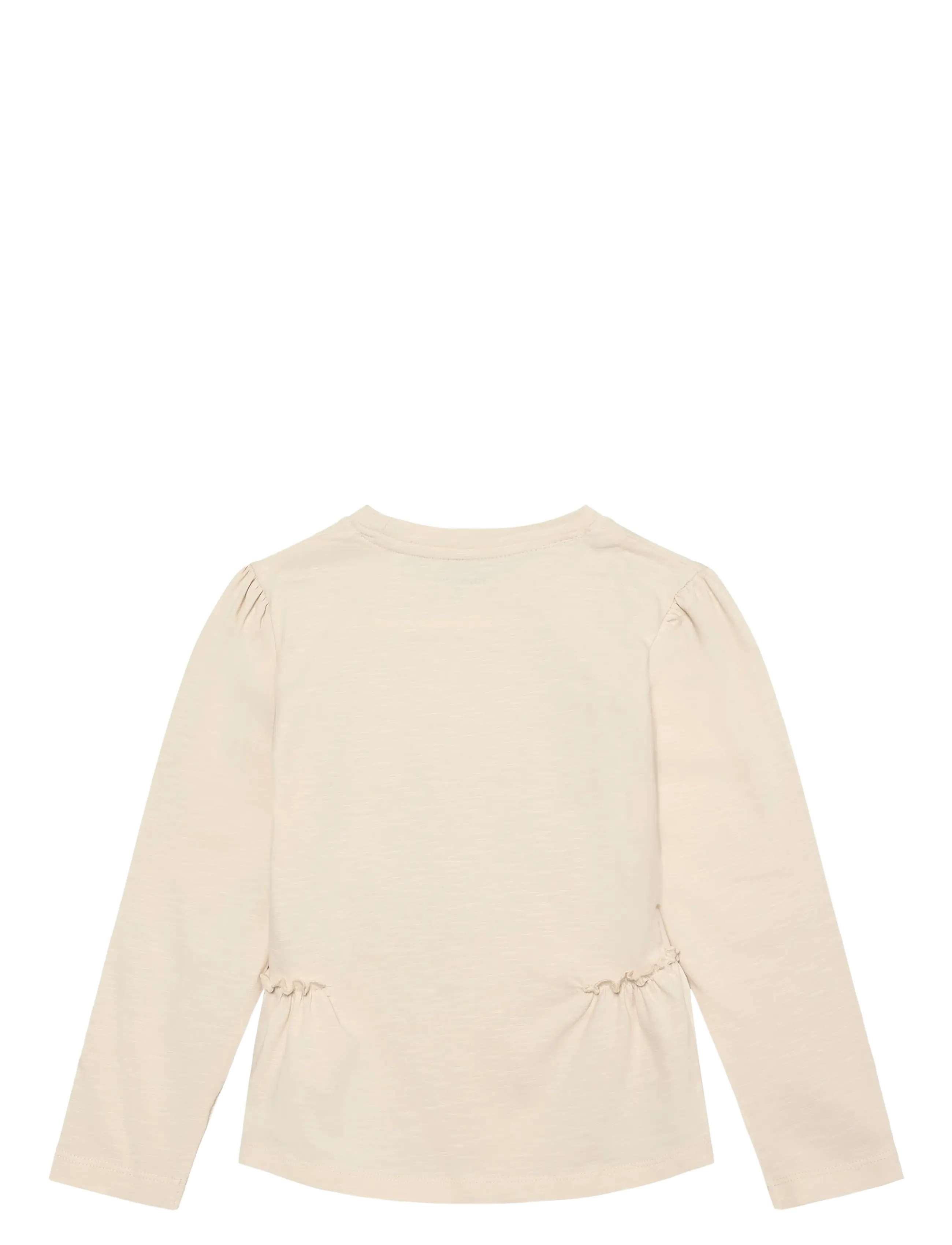 Minymo - T-Shirt LS - white swan - 1