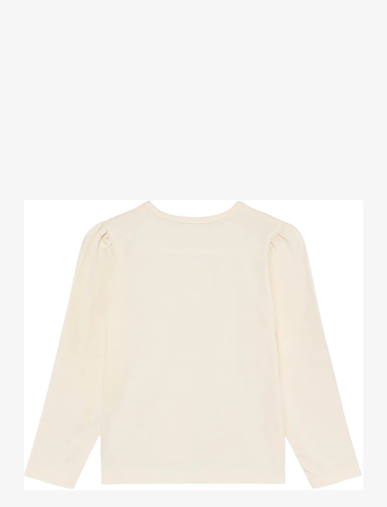 Minymo - T-Shirt LS - long-sleeved shirts - white swan - 2