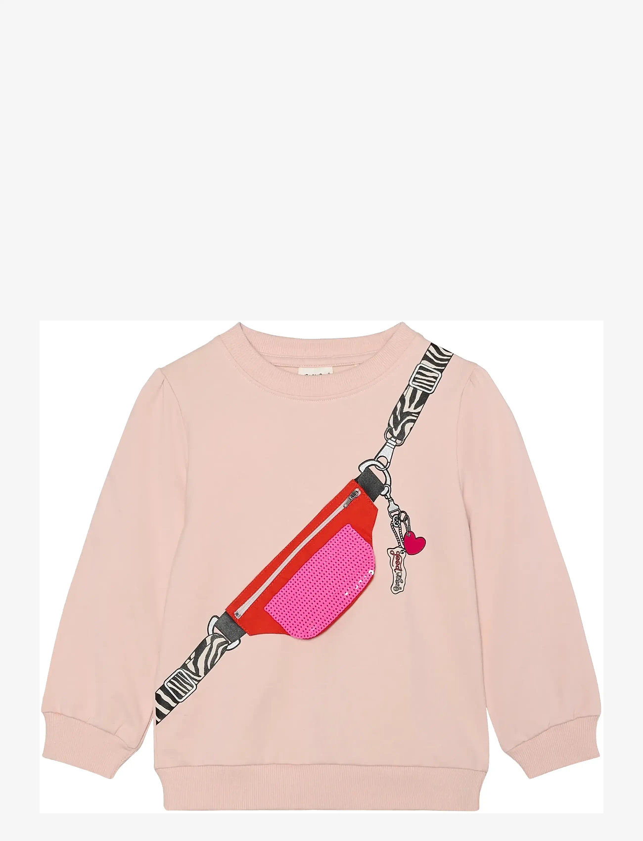 Minymo - Sweatshirt LS - sweatshirts - peach whip - 1