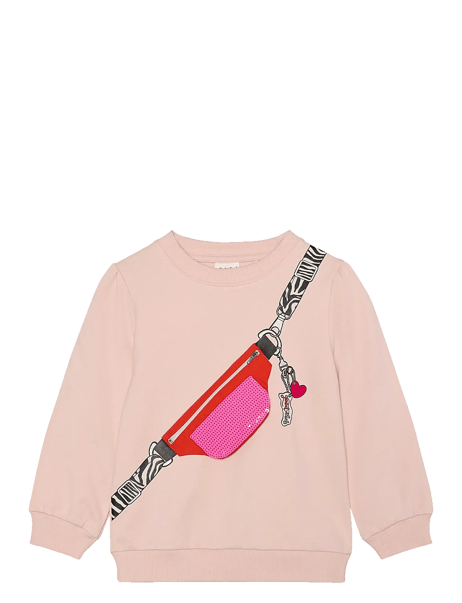 Minymo - Sweatshirt LS - sweatshirts - peach whip - 1