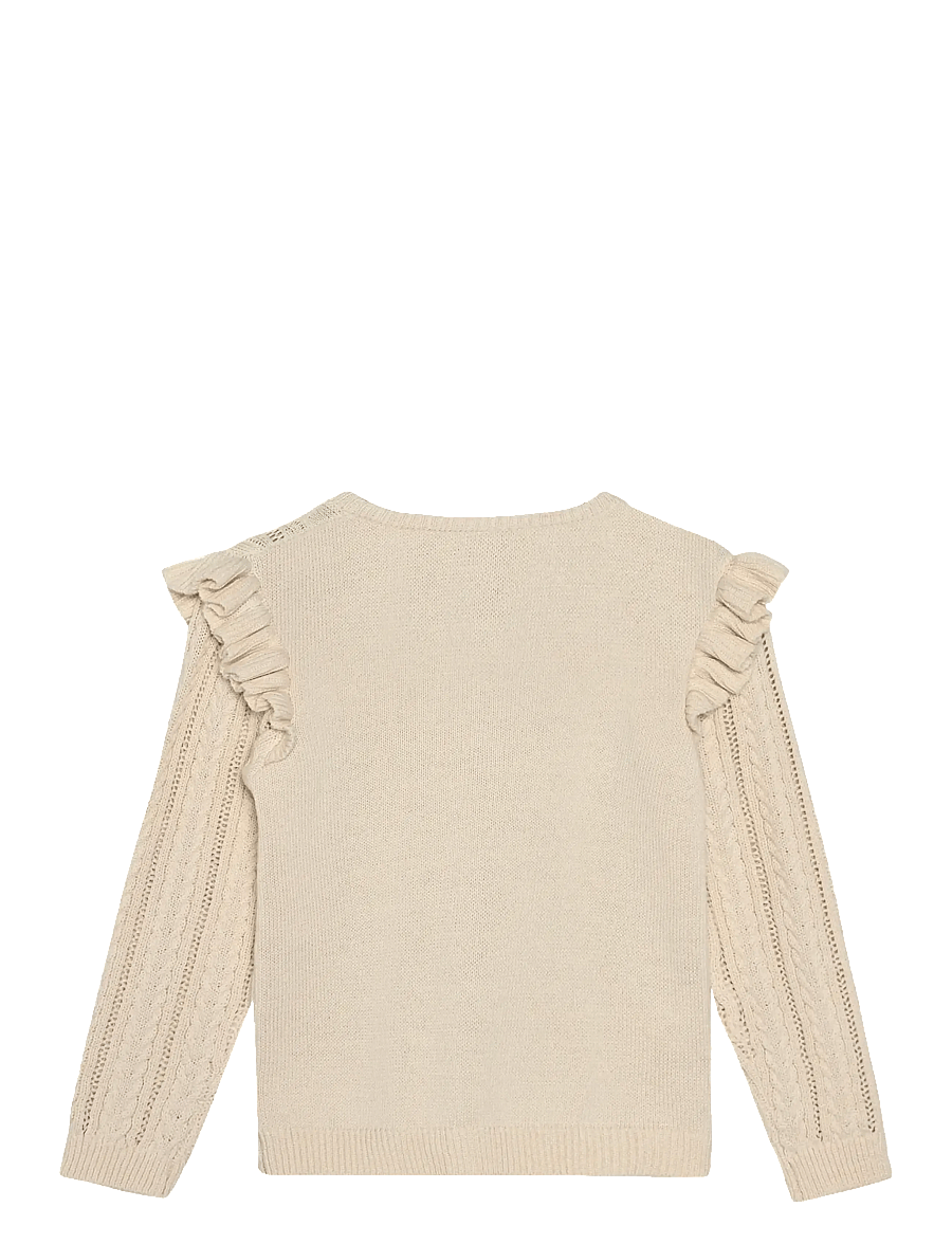 Minymo - Cardigan Knit - kardiganid - white swan - 1