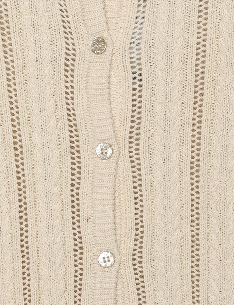 Minymo - Cardigan Knit - cardigans - white swan - 2