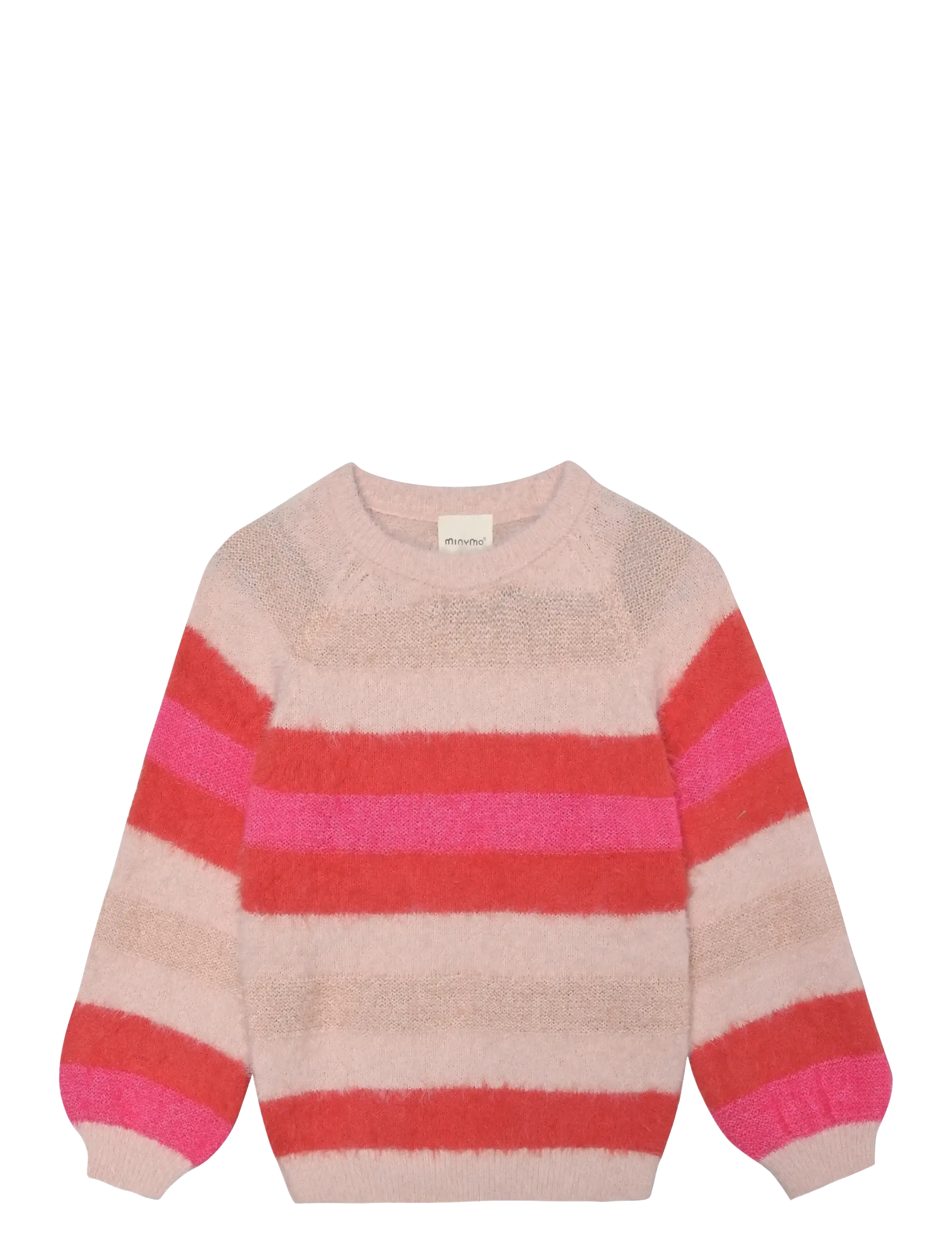 MINYMO Pullover Knit Pink - 128 - Kinder