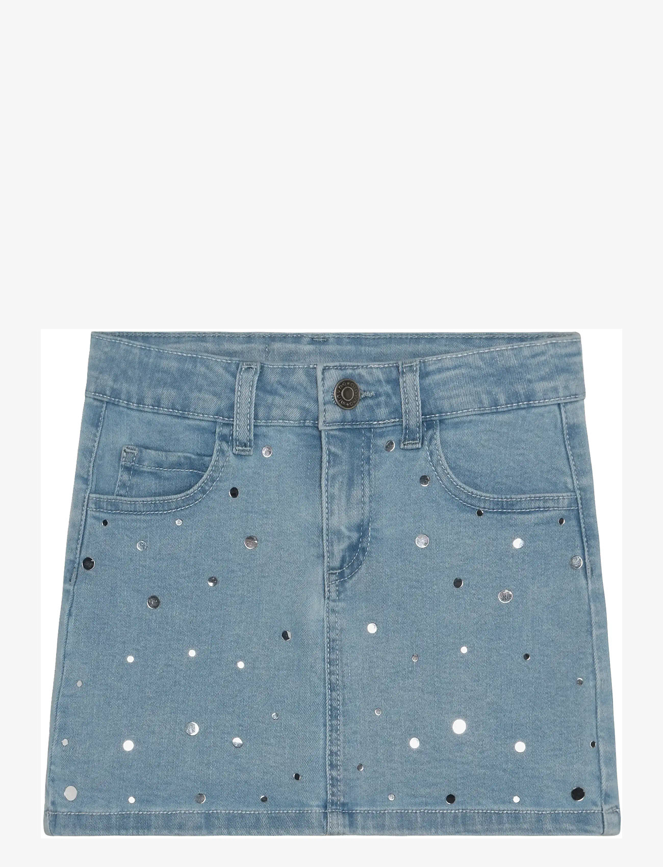 Minymo - Skirt Denim - denimnederdele - faded denim - 1