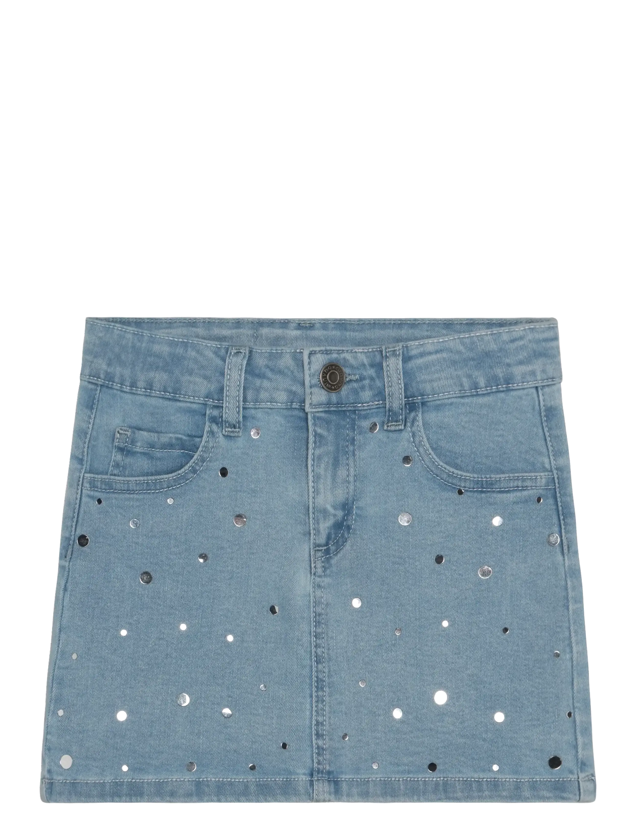 Minymo Skirt Denim - Jeansröcke - FADED DENIM / blue