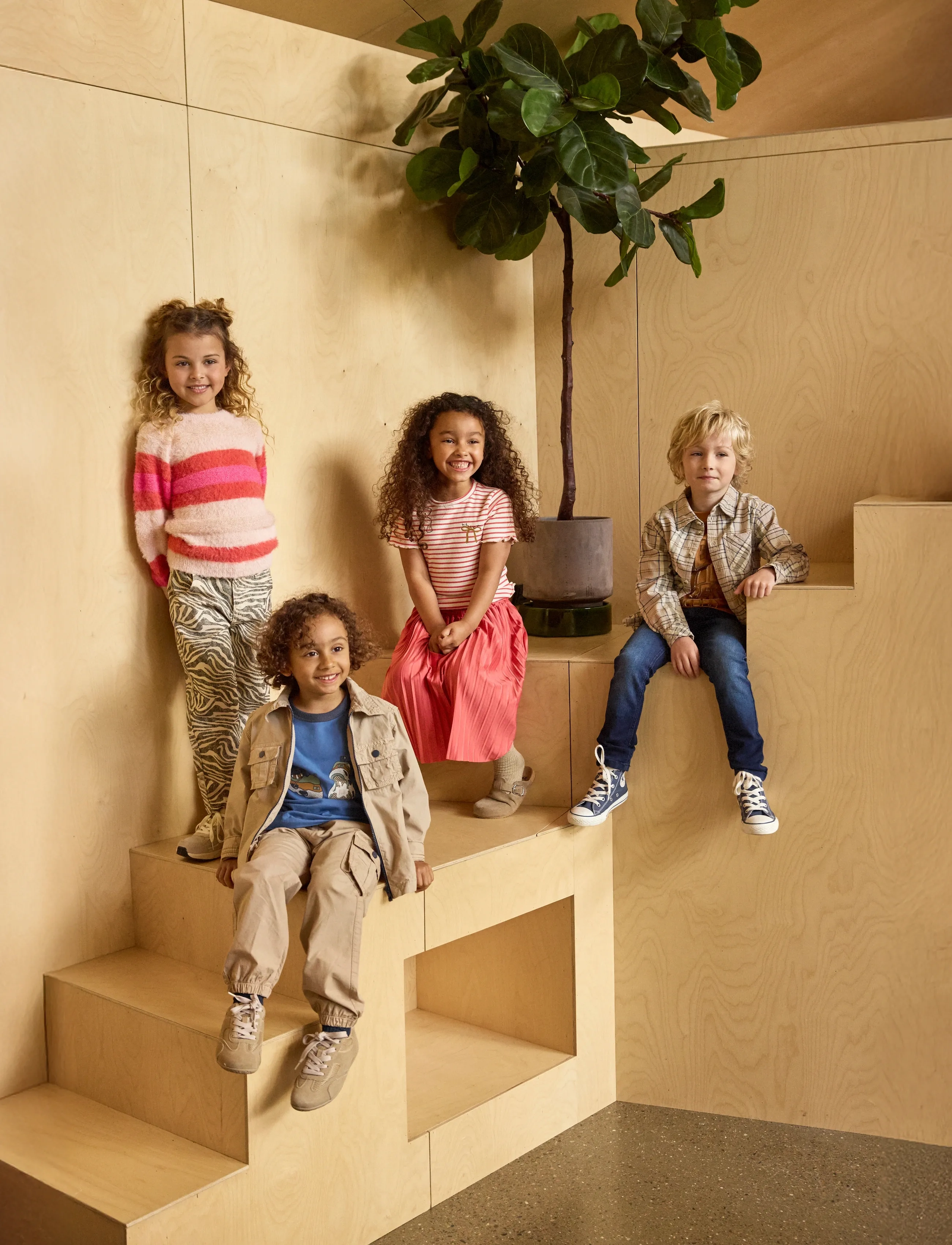 Minymo Skirt - Midi-Röcke - SPICED CORAL / coral