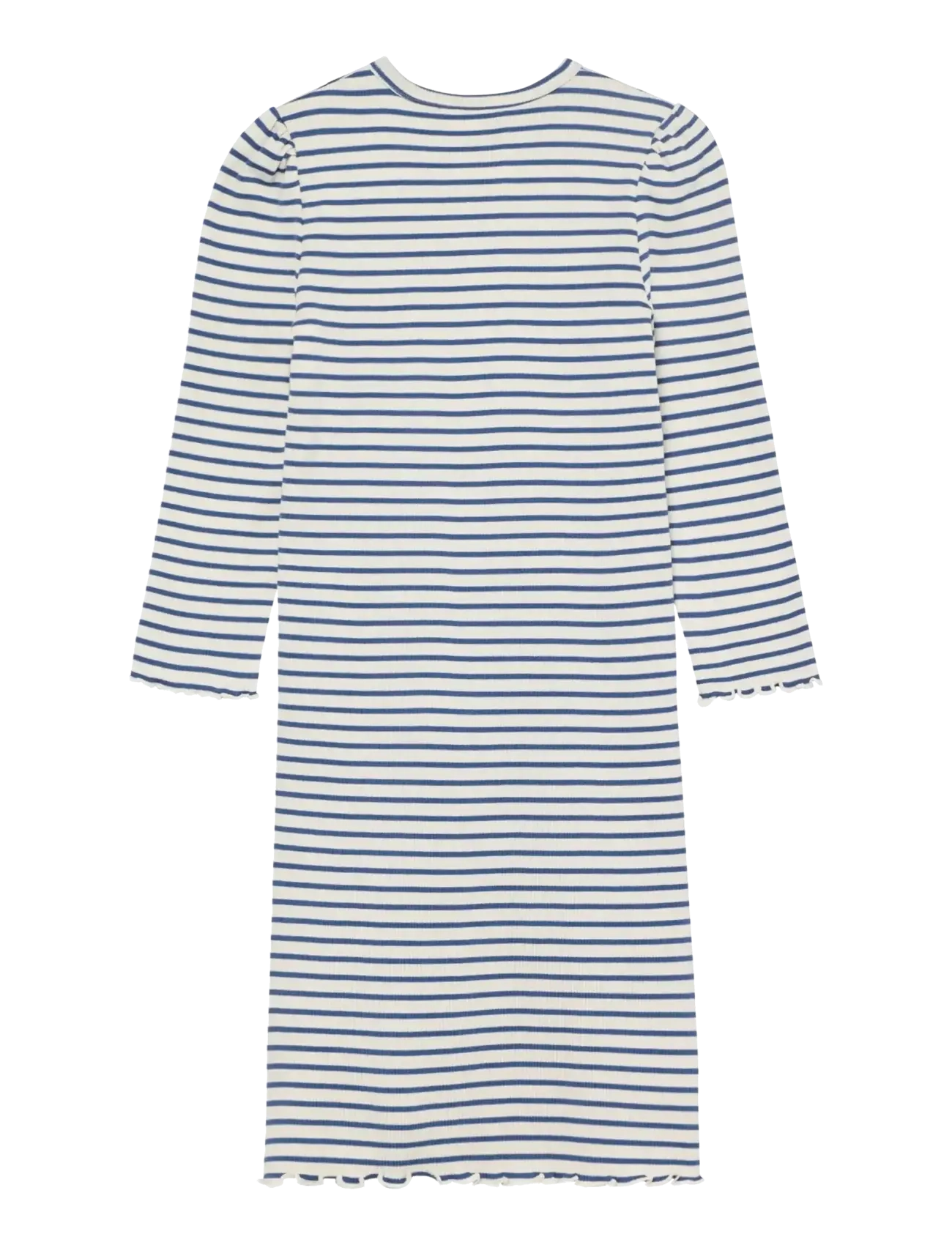 Minymo - Dress LS Rib - langärmelige freizeitkleider - dutch blue - 2
