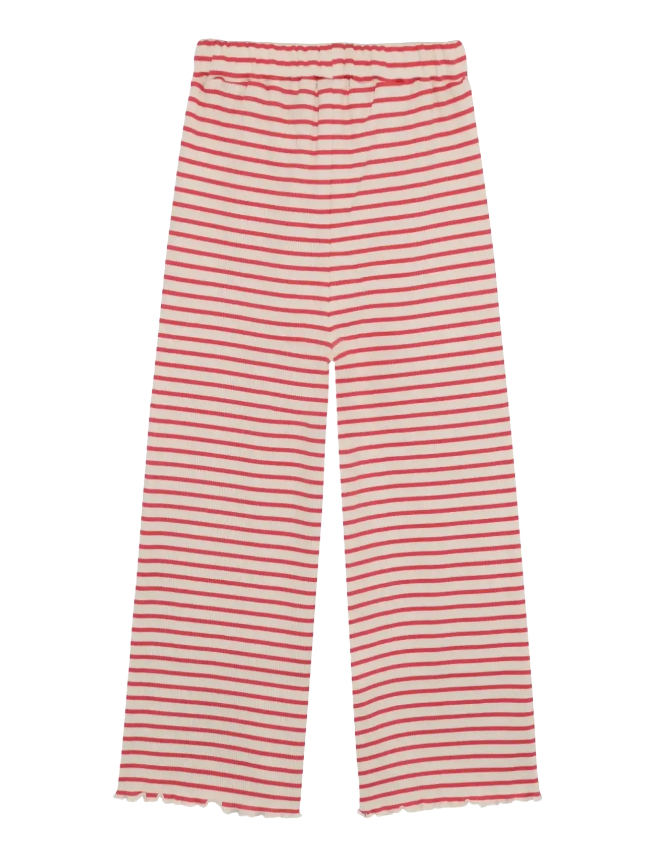 Minymo - Pants Rib - byxor - spiced coral - 1