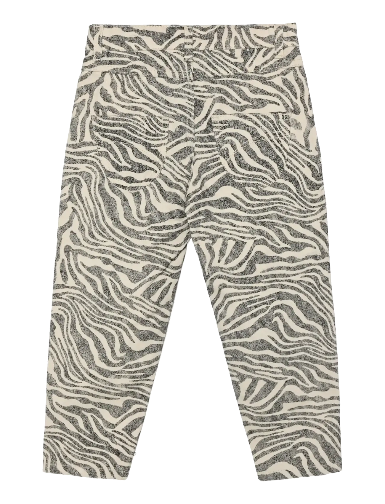 Minymo - Pants Twill AOP - sommerschnäppchen - white swan - 1