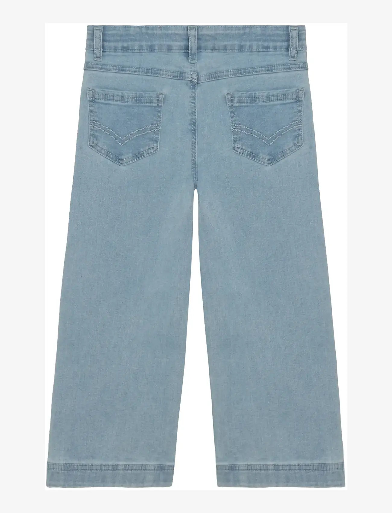 Minymo - Pants Denim - brede jeans - faded denim - 2