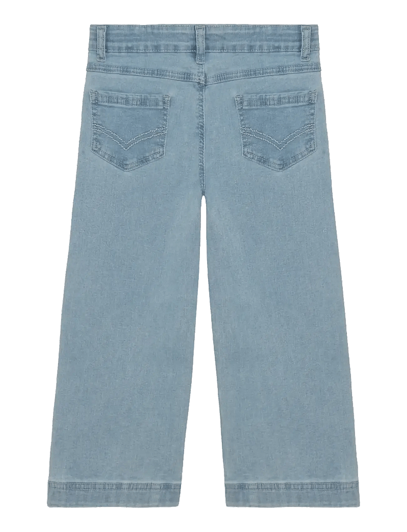 Minymo - Pants Denim - brede jeans - faded denim - 2