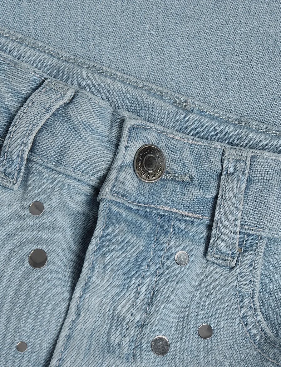 Minymo - Pants Denim - pantalons larges - faded denim - 3