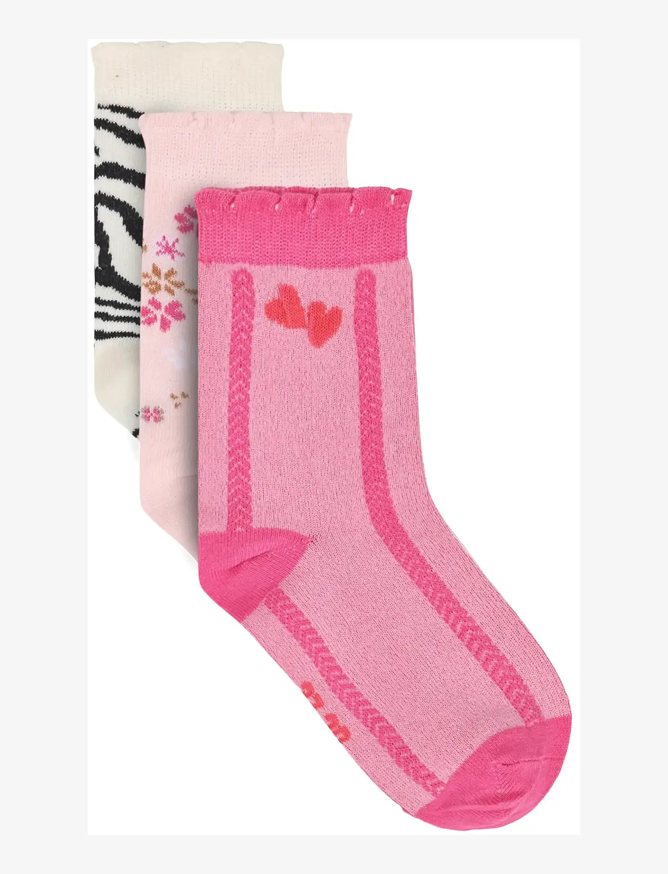 Minymo - 3-Pack Socks - strümpfe - white swan - 0