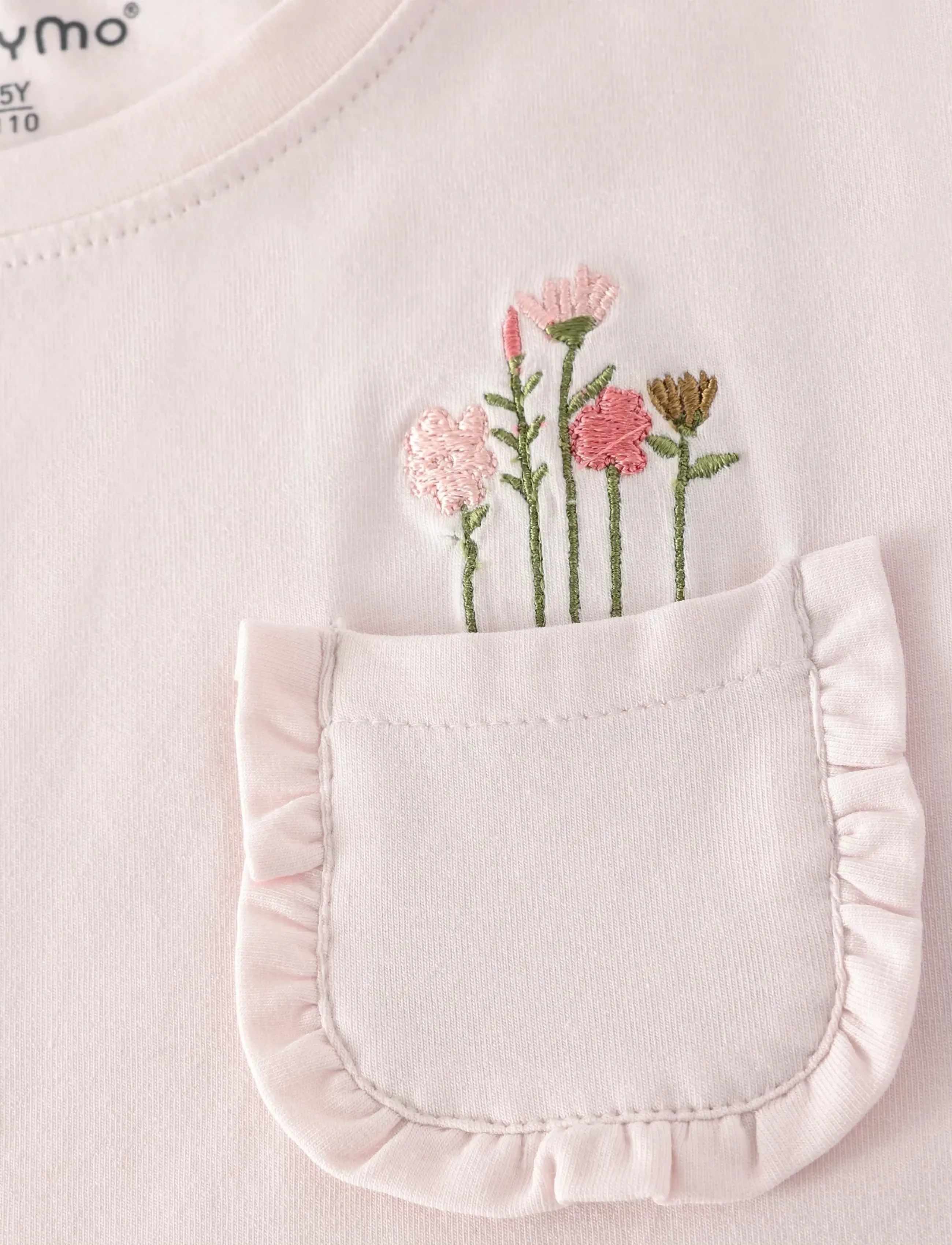 Minymo - T-Shirt SS - kortærmede - delicacy - 2