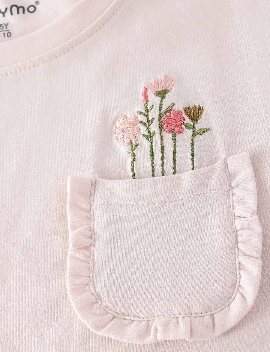 Minymo - T-Shirt SS - kortærmede - delicacy - 2