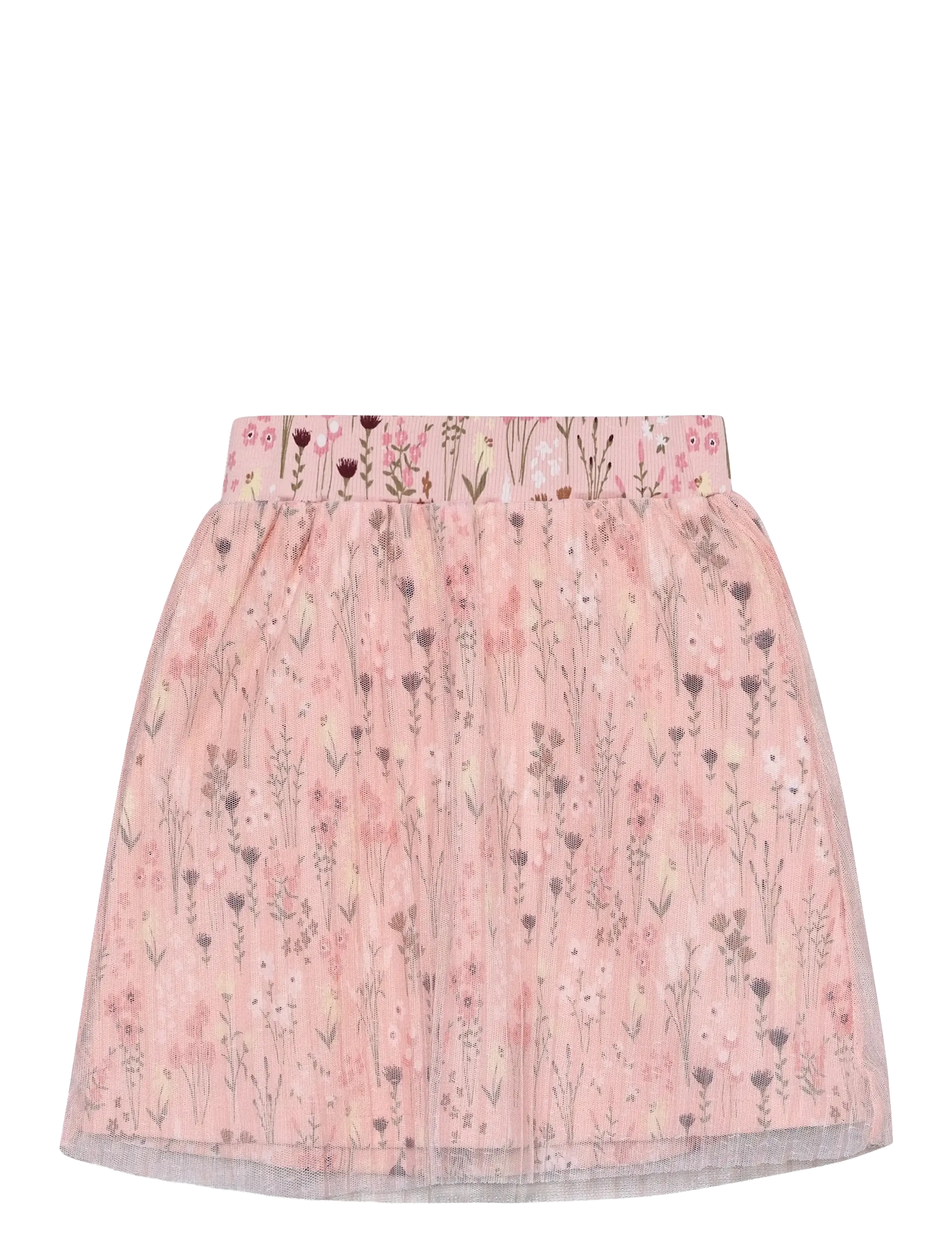 Minymo Skirt AOP - Neuheiten - SILVER PINK / pink/rose