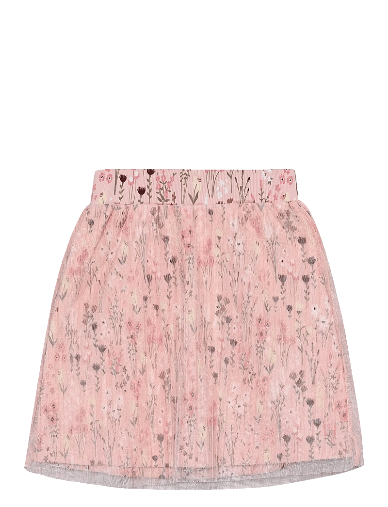 Minymo - Skirt AOP - korta kjolar - silver pink - 0