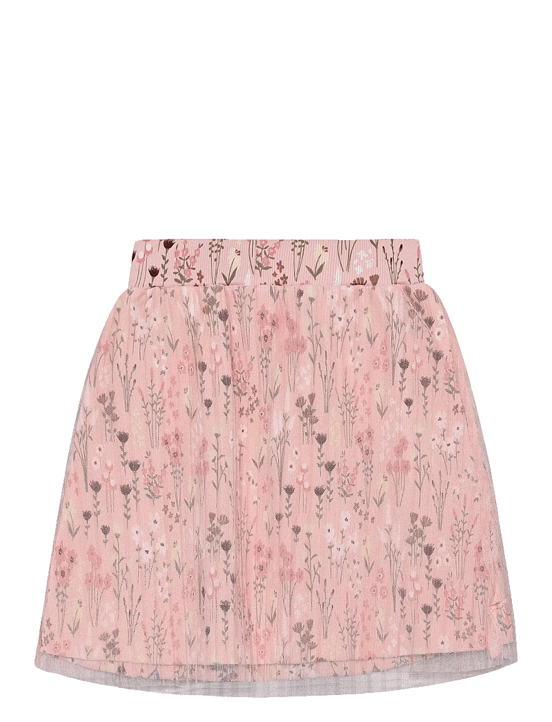 Minymo - Skirt AOP - korta kjolar - silver pink - 1