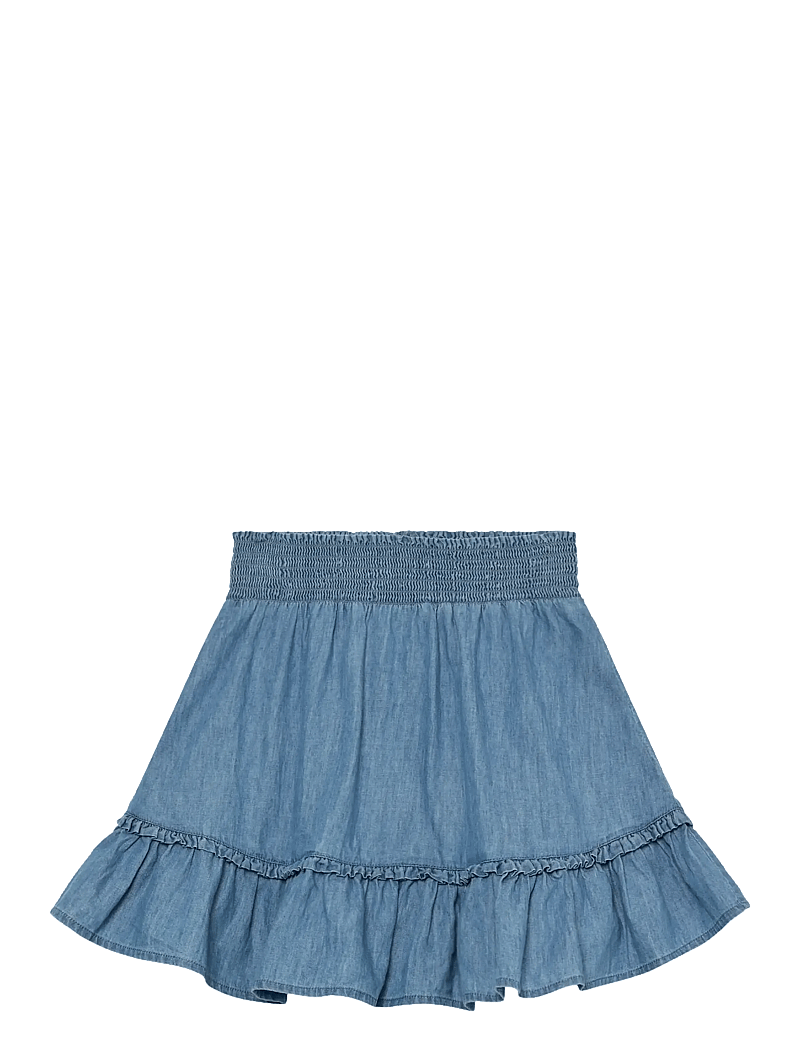 Minymo - Skirt Chambray - kurze röcke - faded denim - 1