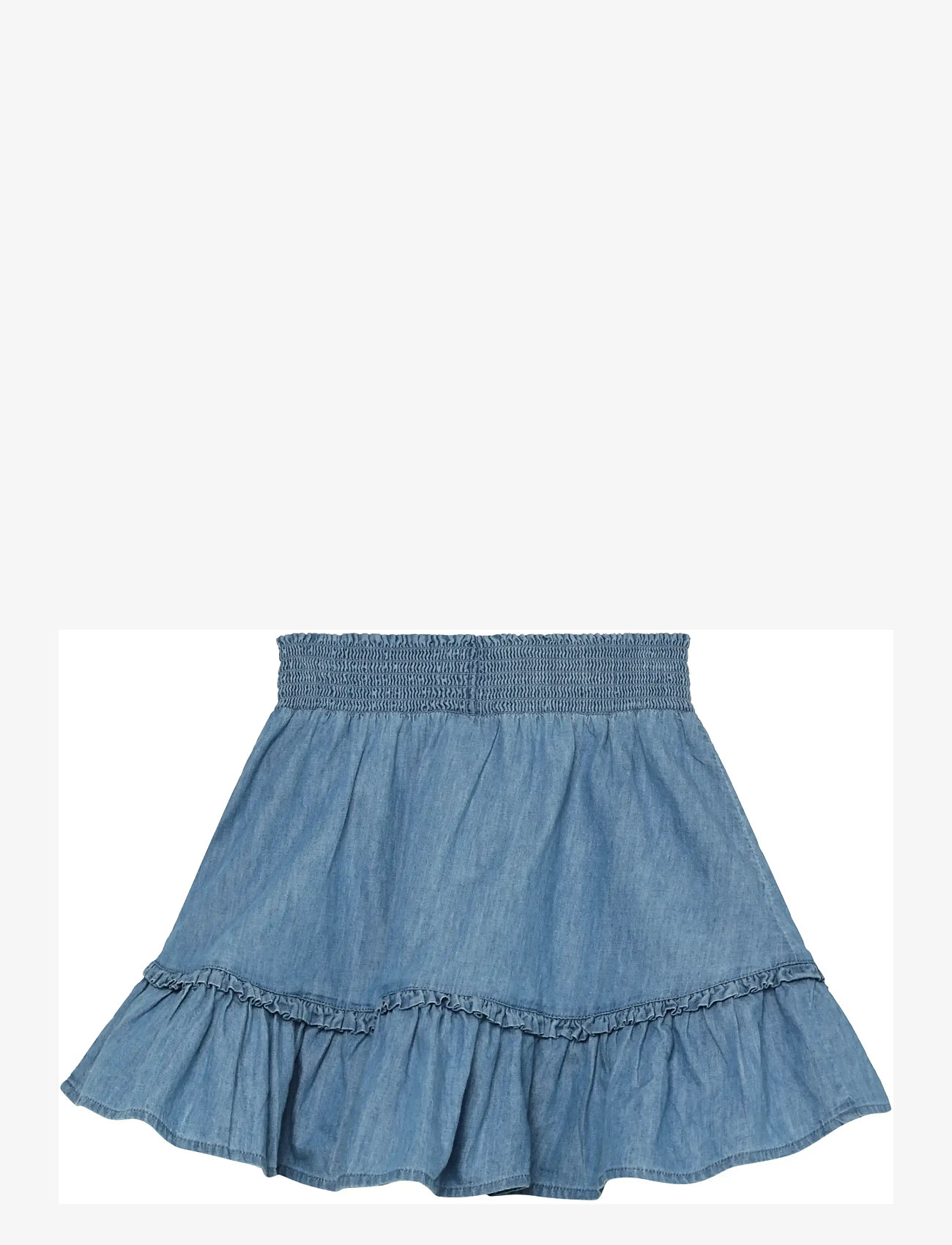 Minymo - Skirt Chambray - kurze röcke - faded denim - 2