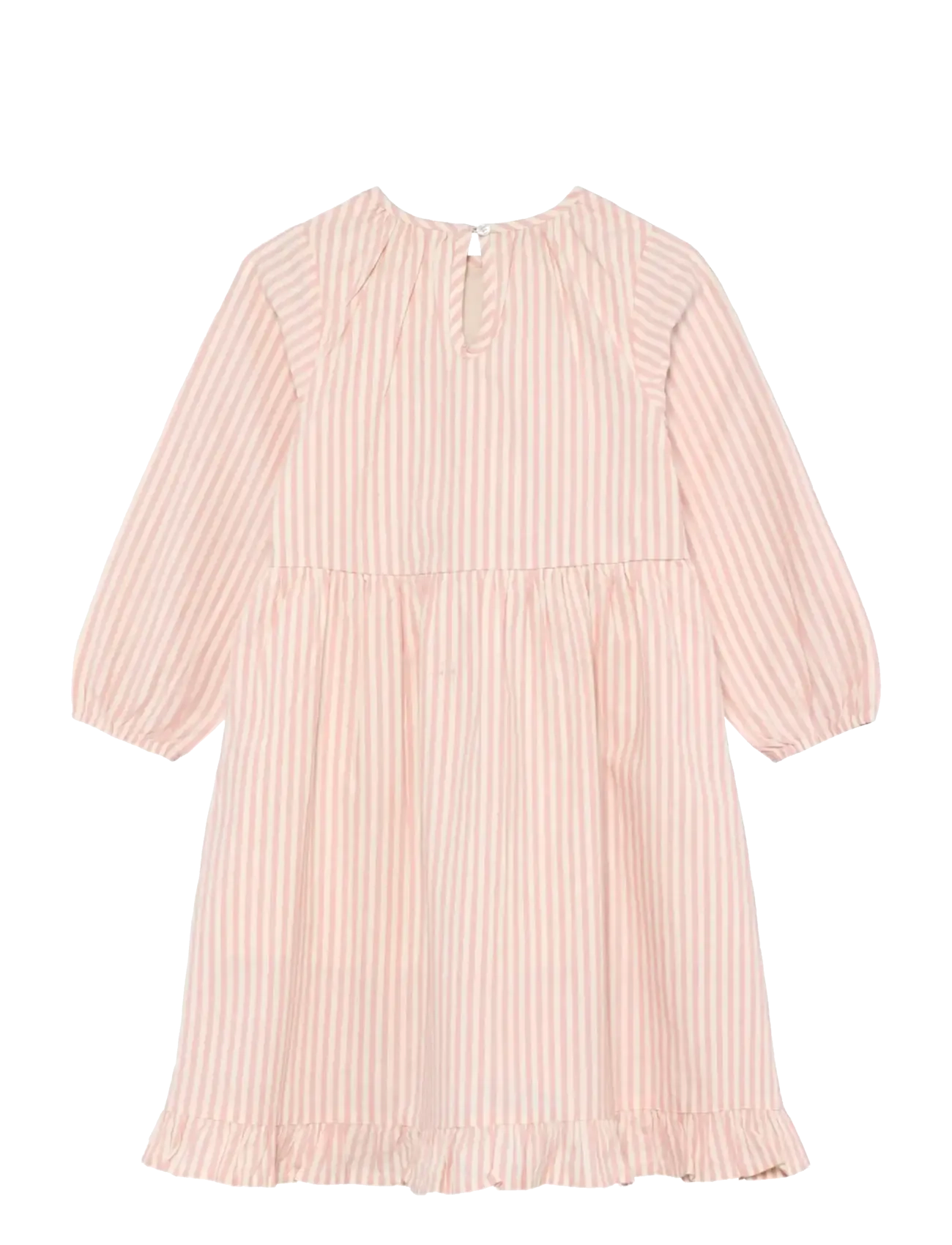 Minymo - Dress LS Y/D - langærmede babykjoler - silver pink - 2