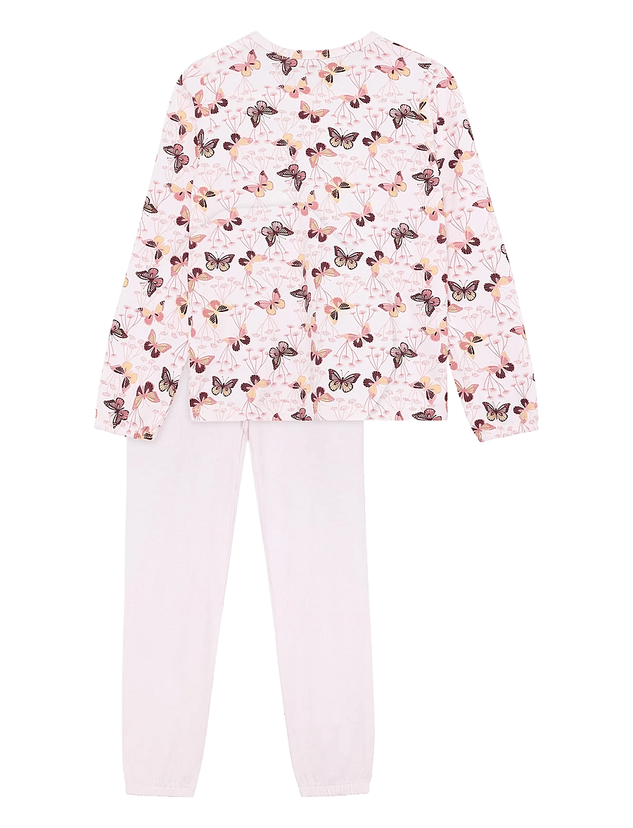 Minymo - Pyjamas LS Set AOP - delicacy - 1