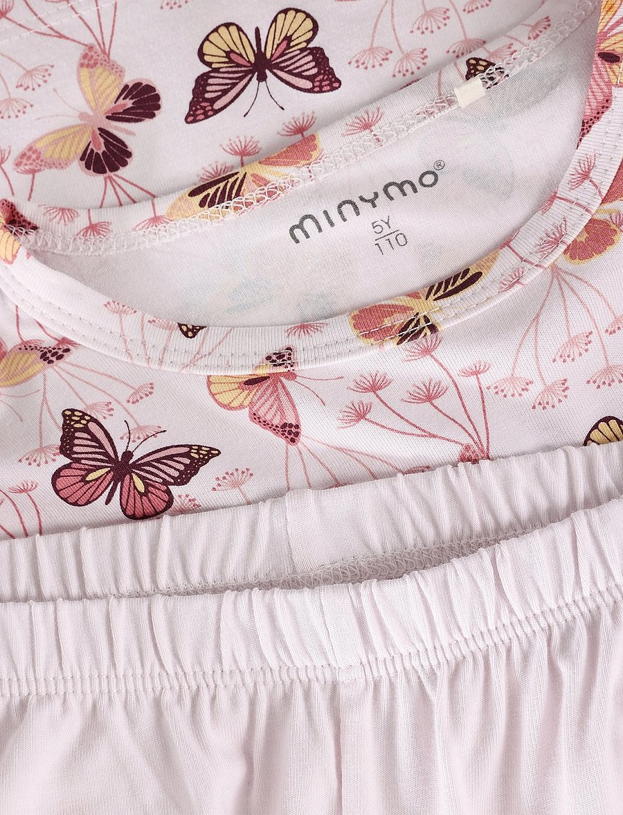 Minymo - Pyjamas LS Set AOP - delicacy - 4