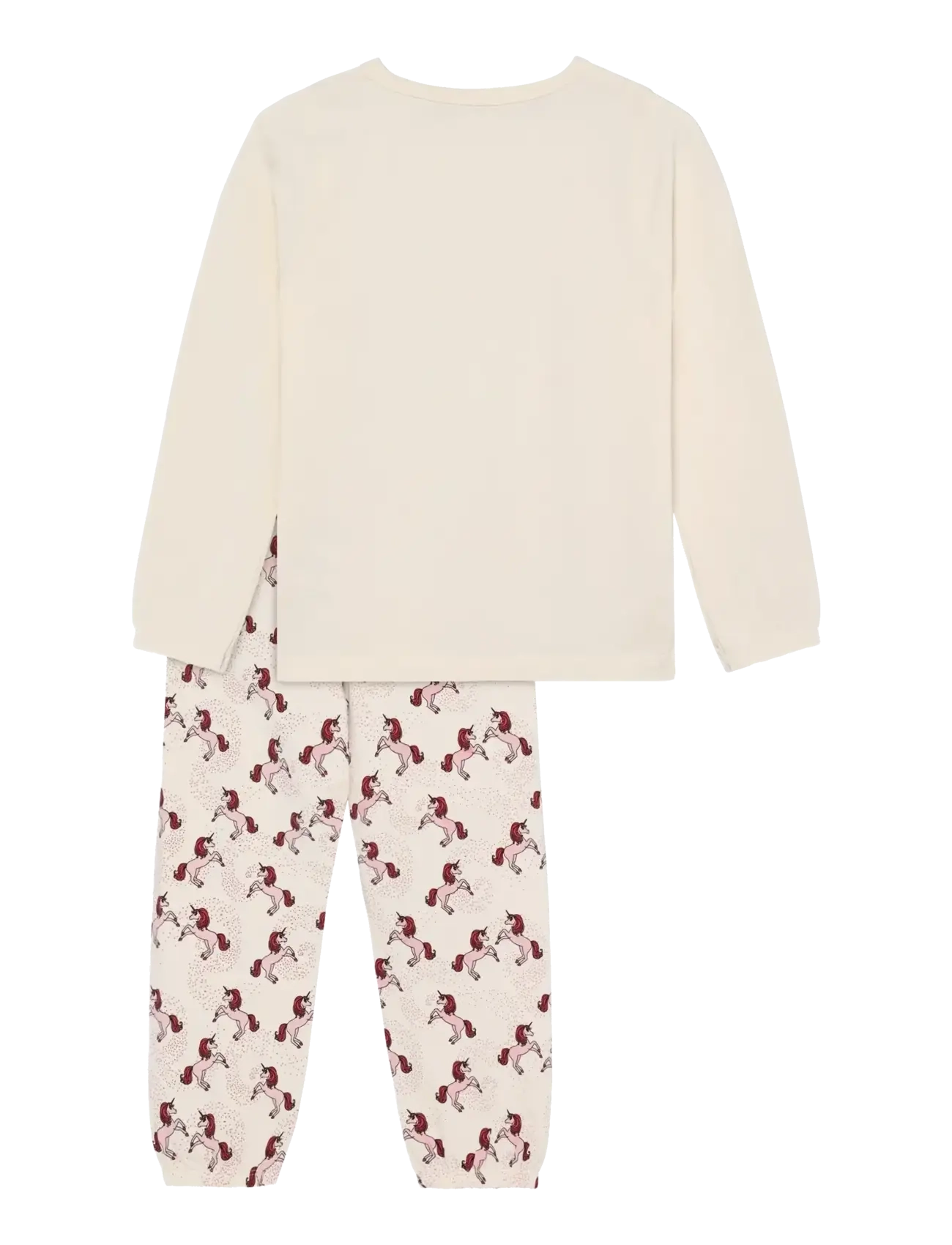 Minymo - Pyjamas LS Set AOP - sets - white swan - 1