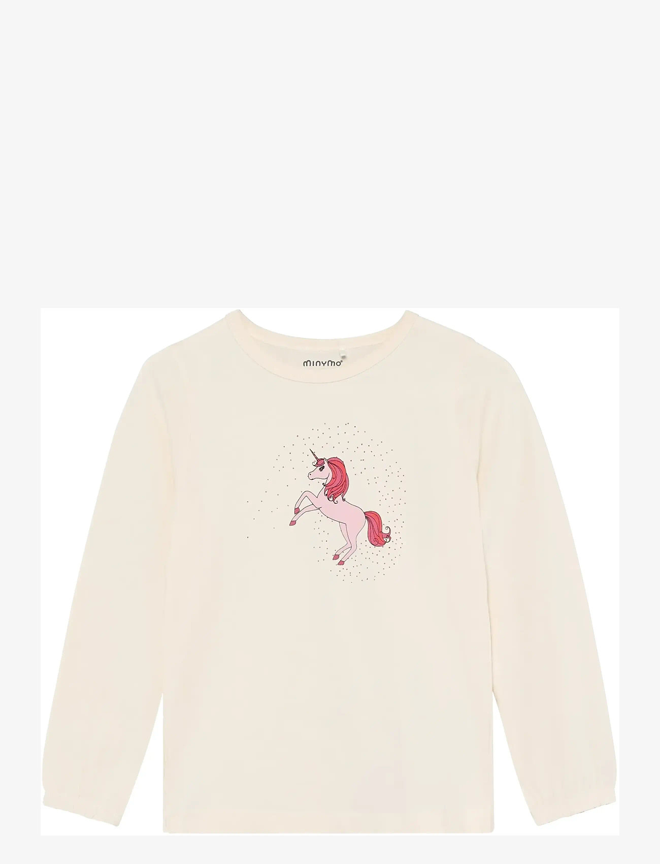 Minymo - Pyjamas LS Set AOP - pyjamasset - white swan - 2