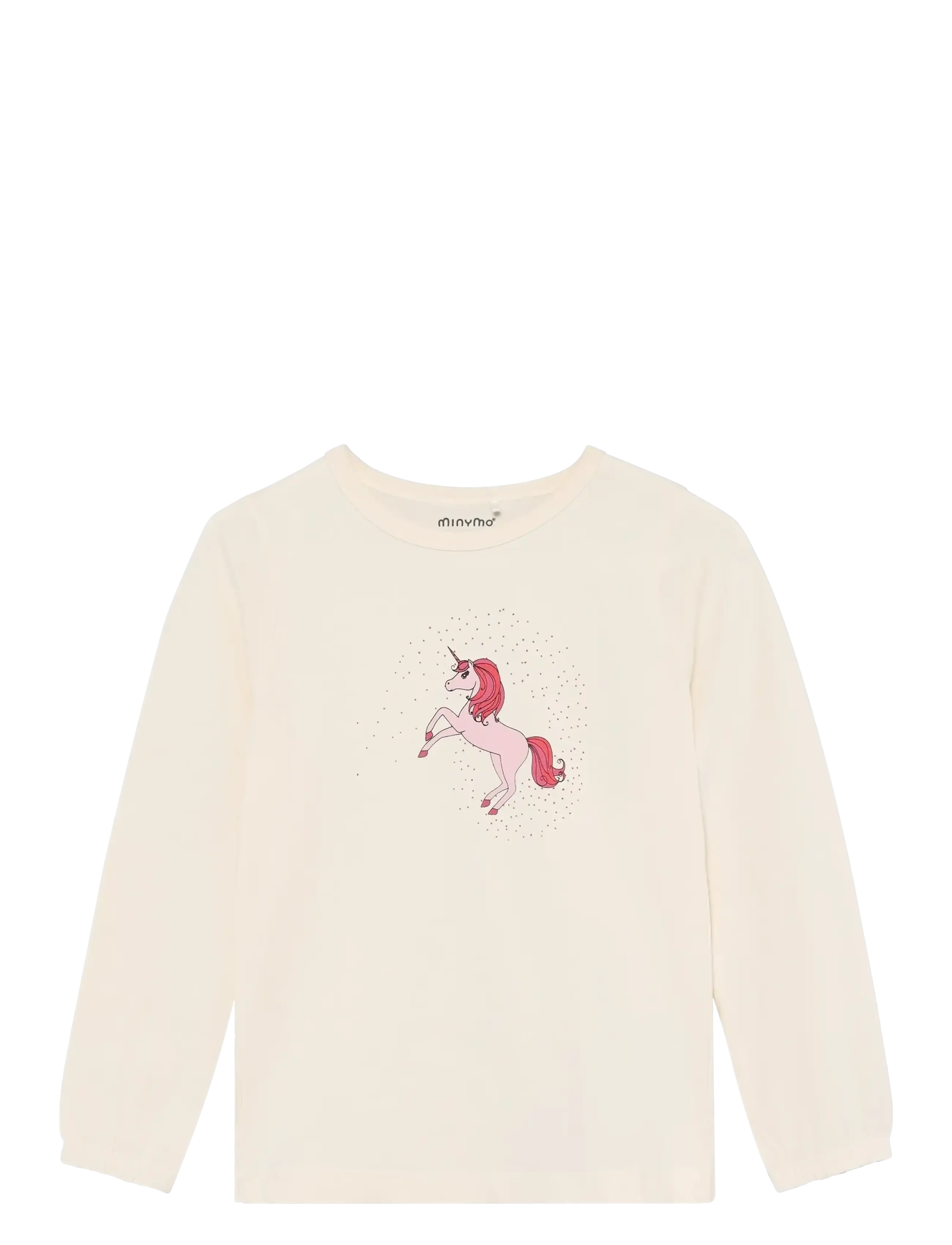 Minymo - Pyjamas LS Set AOP - sets - white swan - 2