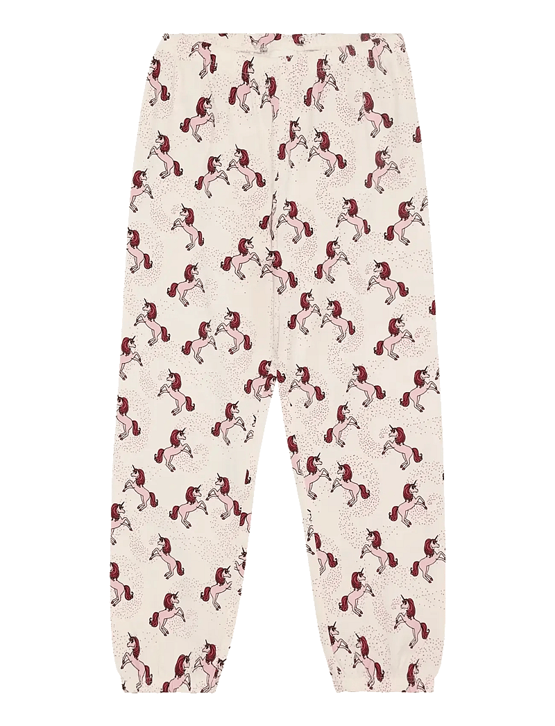 Minymo - Pyjamas LS Set AOP - pyjamasset - white swan - 3