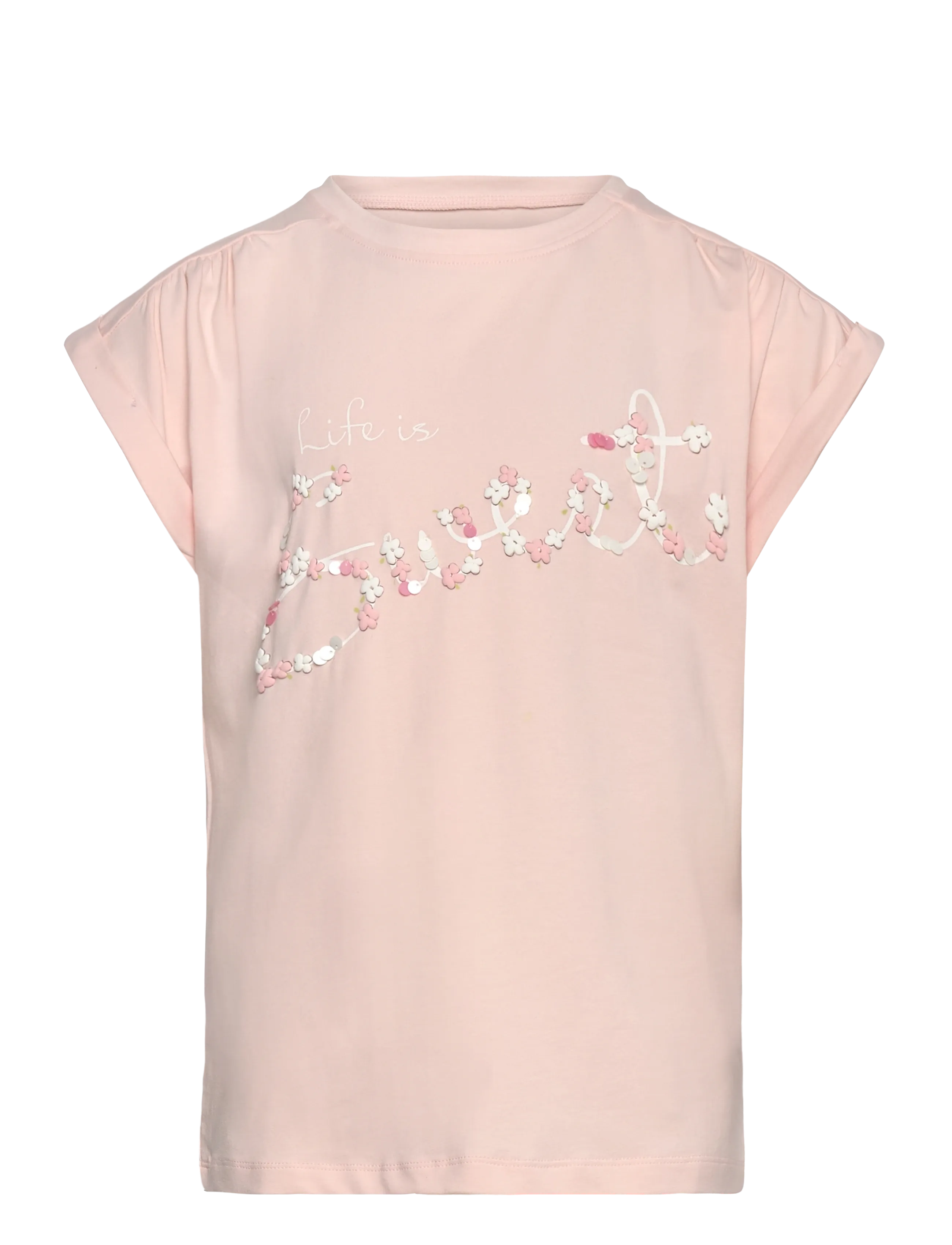Minymo T-shirt SS - Deals - PEACH BLUSH / pink/rose
