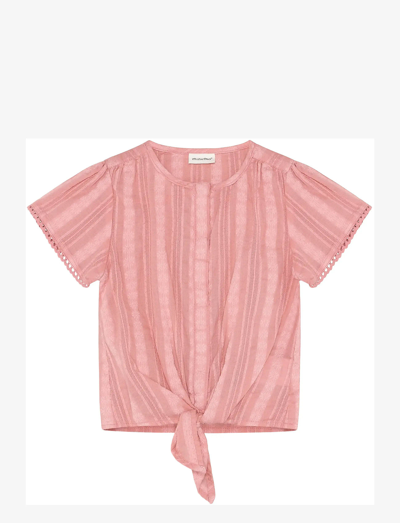 Minymo - Blouse SS - blouses & tunics - rosette - 1