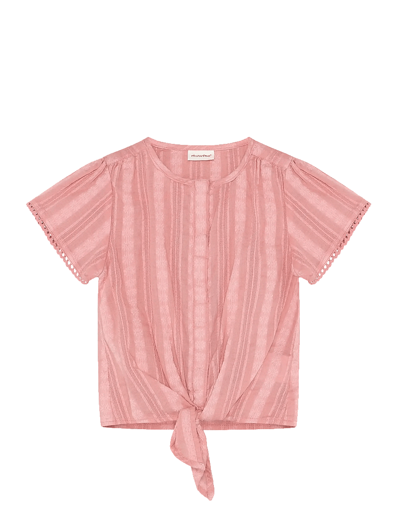 Minymo - Blouse SS - bluser & tunikaer - rosette - 1