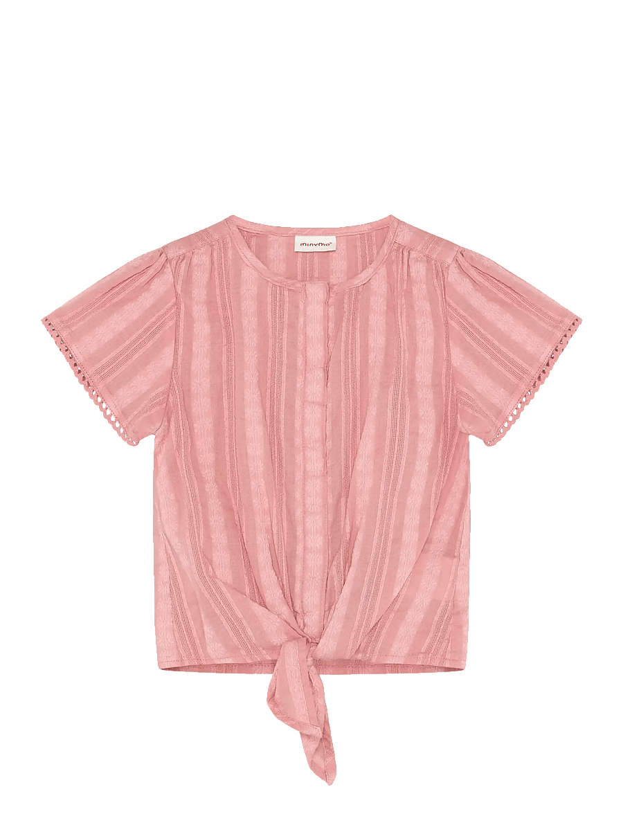 Minymo - Blouse SS - pluusid ja tuunikad - rosette - 1