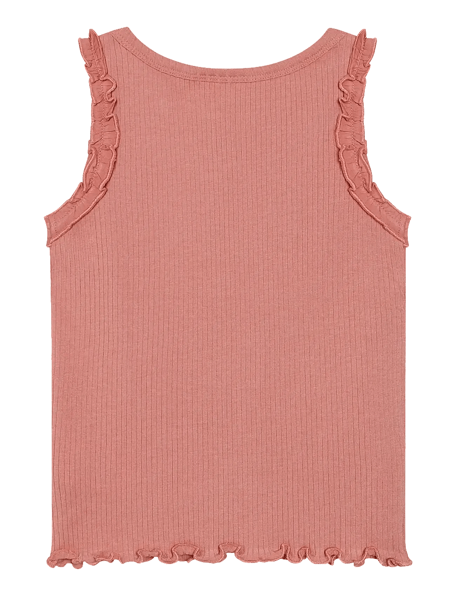 Minymo - Top NS Rib - Ärmellose - rosette - 2